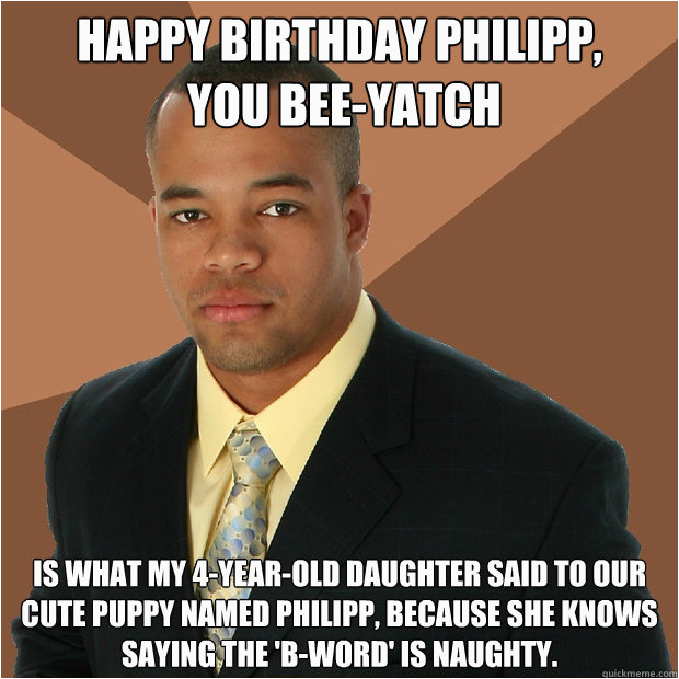 Dirty Happy Birthday Meme