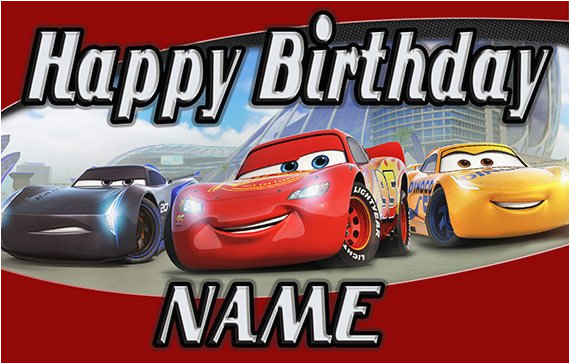 disney cars birthday banner 3