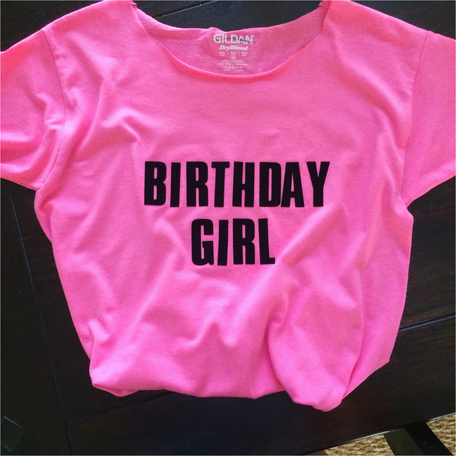 diy birthday girll shirt