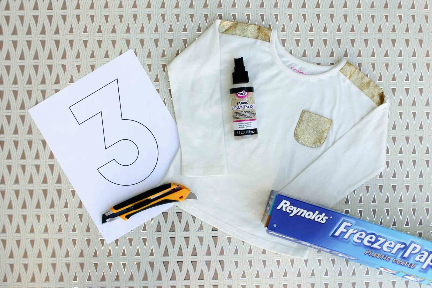 personalized diy kids birthday shirt idea