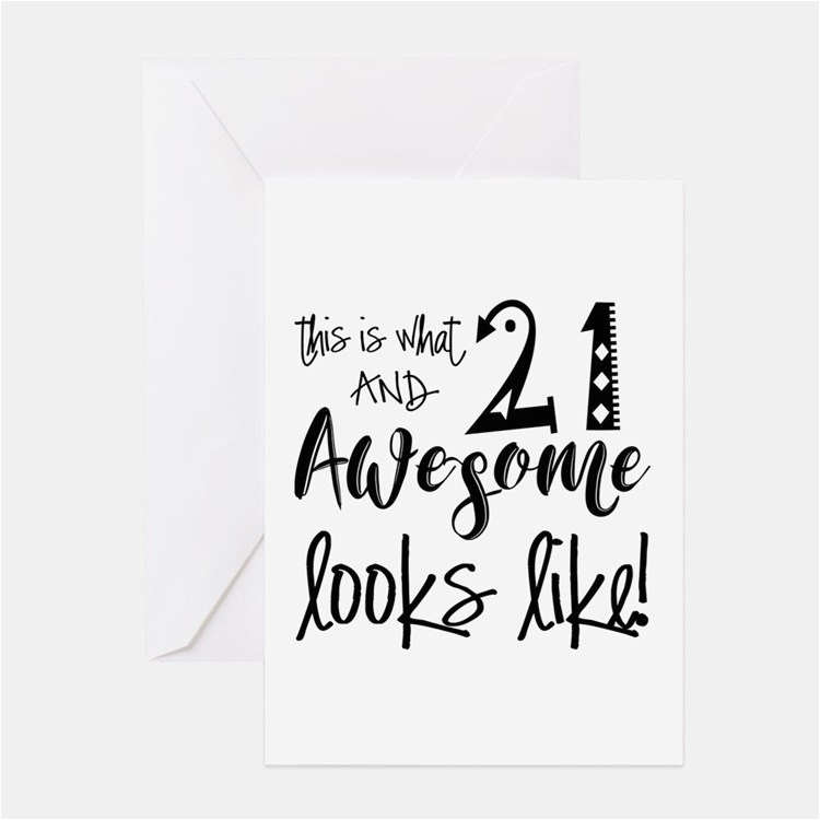 funny 21st birthday greeting cards