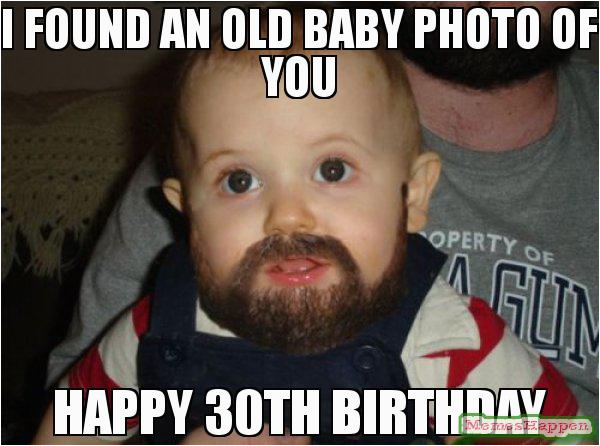 30th birthday meme