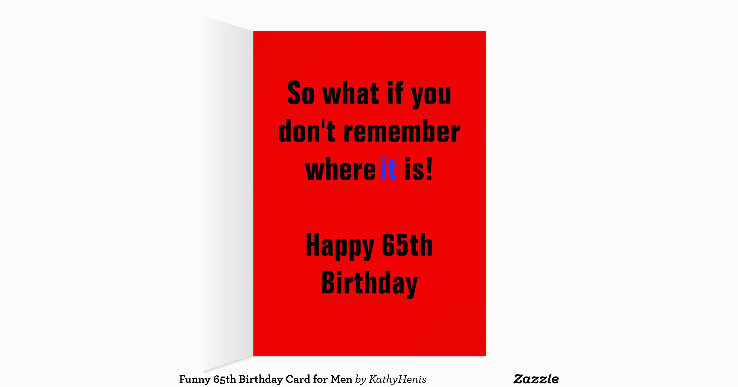 funny 65th birthday card for men 137560688418572306