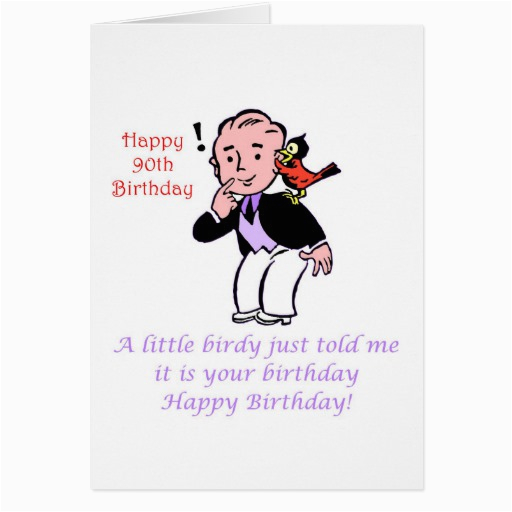 fun 90th birthday gift card 137185643742891260