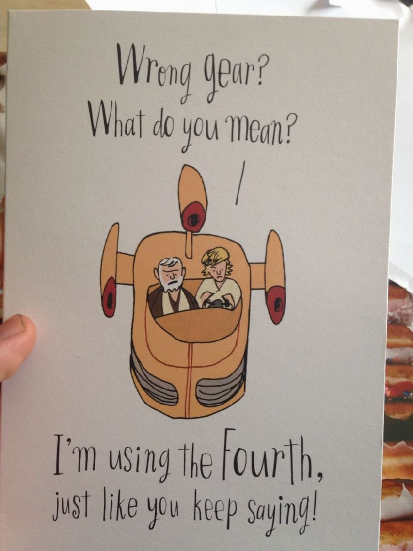 got this funny birthday card today