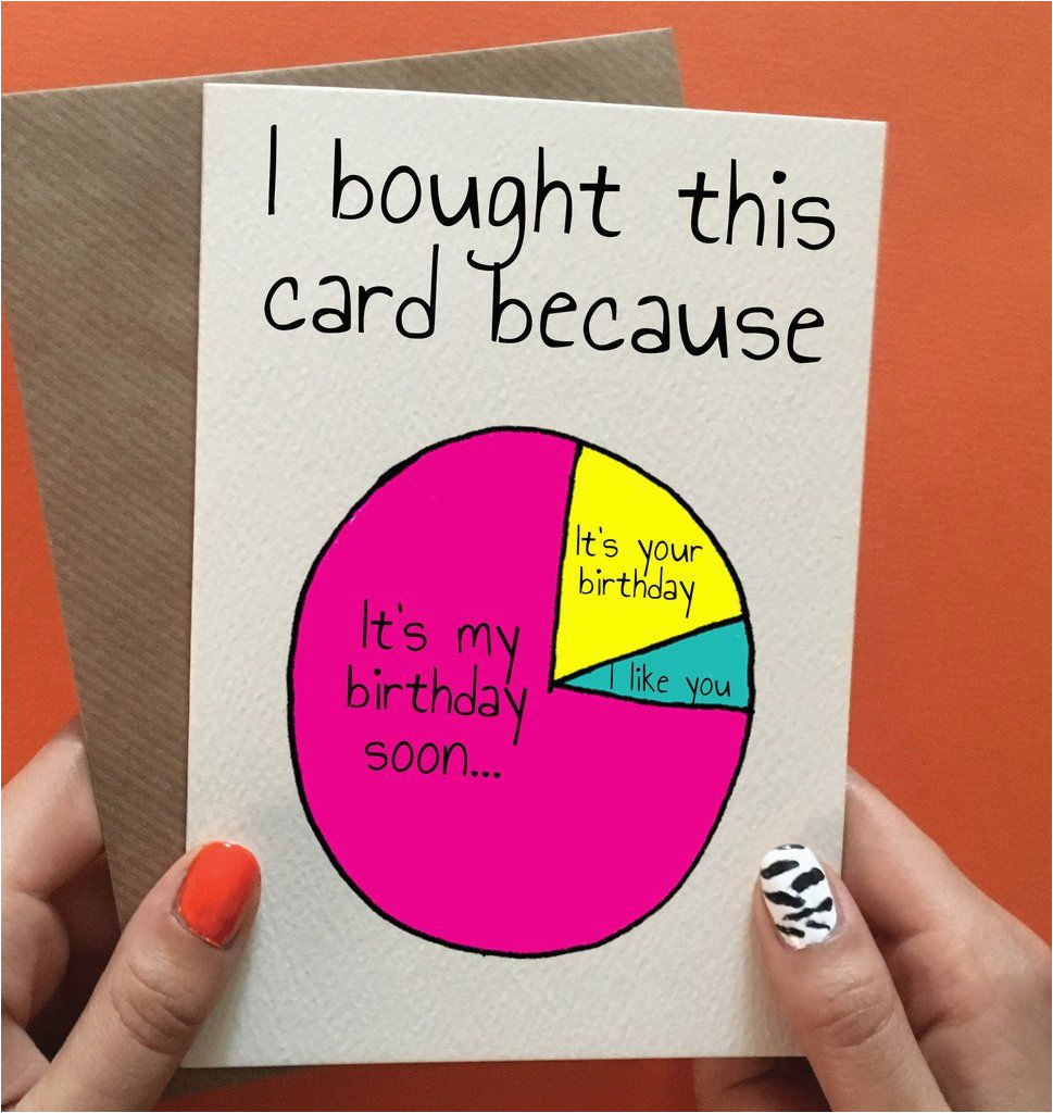 Funny Birthday Card Ideas for Friends because Gifts Pinterest Birthday