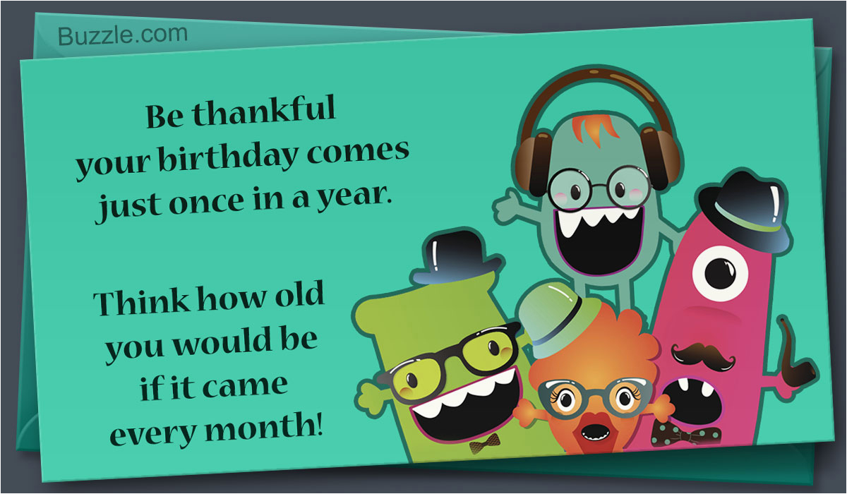 funny birthday card messages