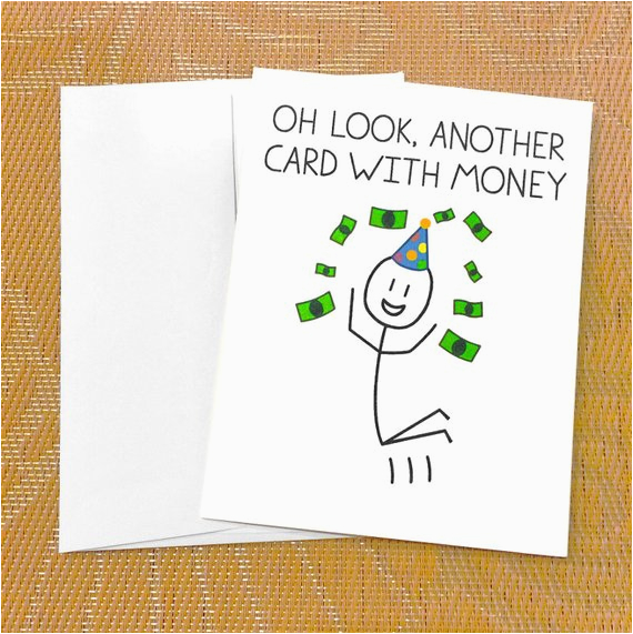 funny birthday card for teen funny money