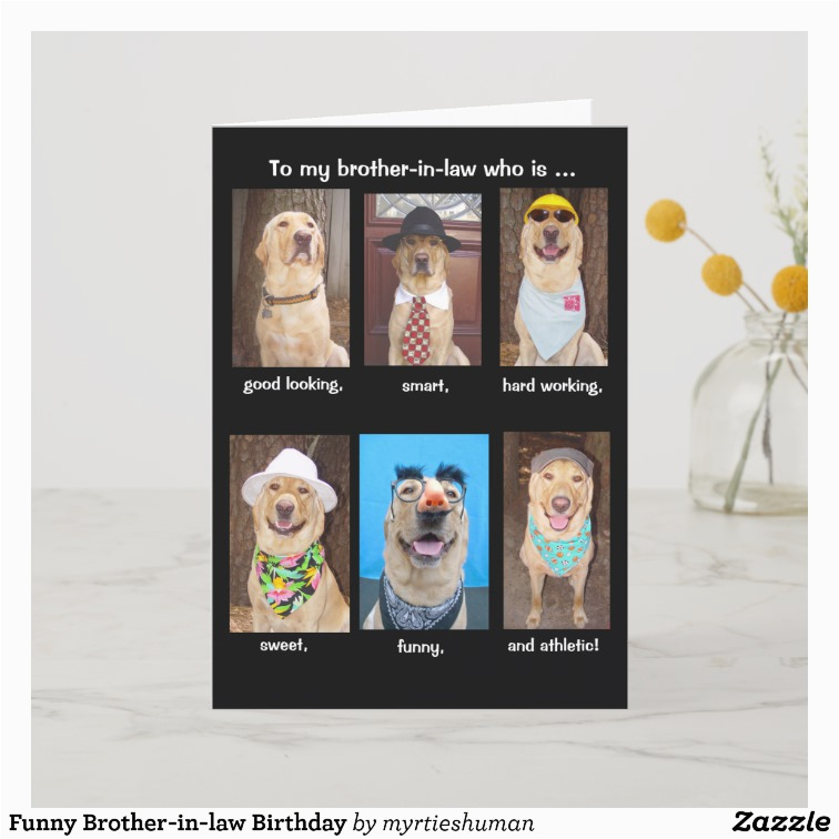 funny brotherinlaw birthday cards from zazzlecom