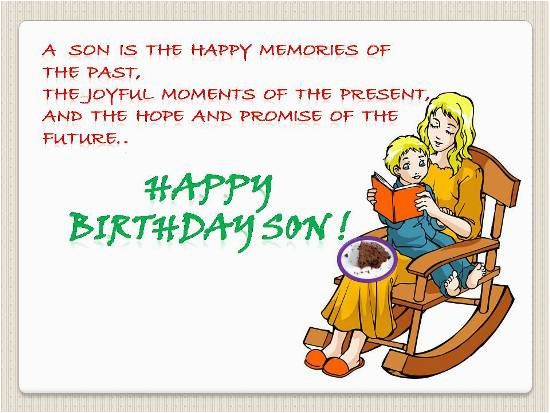 beautiful birthday wish for a dear son