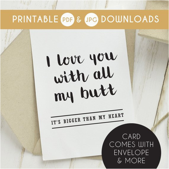 printable funny boyfriend card funny