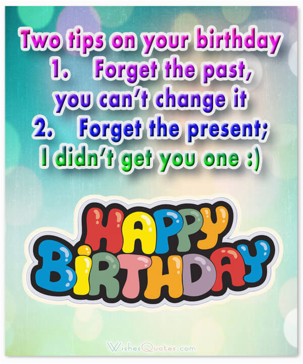 100 funny birthday wishes for friends
