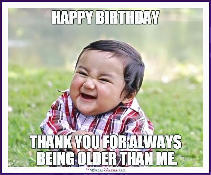 birthday memes with famous people and funny messages
