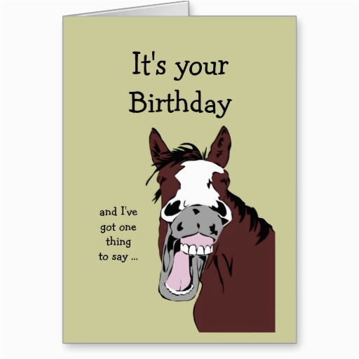 funny birthday quotes with horses