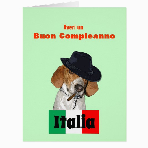 funny italian birthday mobster charley dog card 137307428145342292