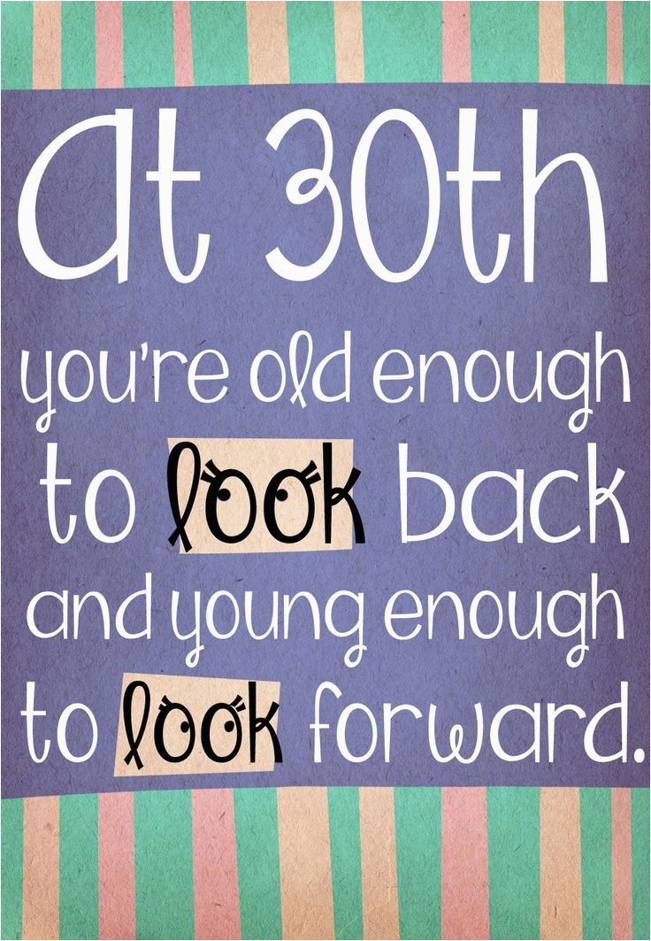 30th birthday quotes