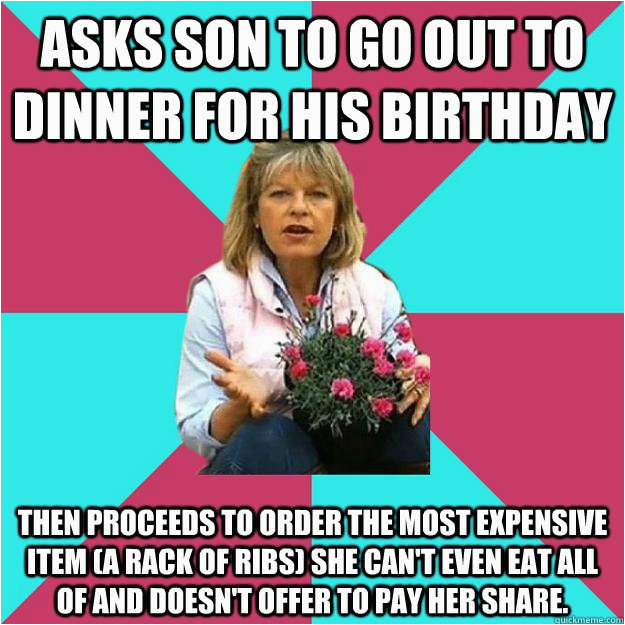 Funny son Birthday Memes Funny Birthday Meme for Mother In Law Birthday Coo...