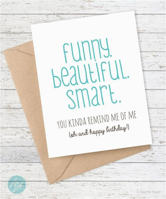 funny things to say in a birthday card