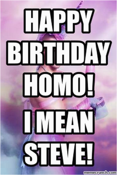 happy birthday homo