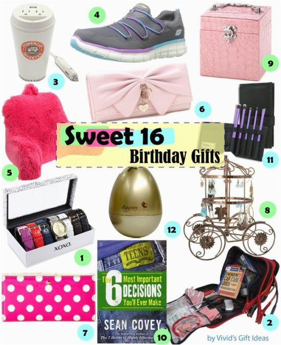 sweet 16 birthday gift ideas