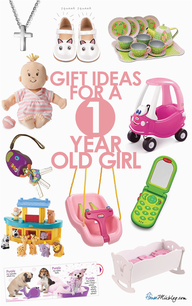 present ideas for 1 year old girls