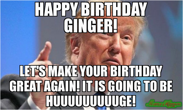 Ginger Birthday Meme | BirthdayBuzz