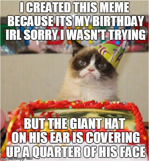 grumpy cat birthday