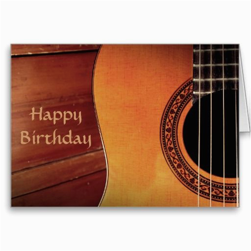 happy birthday guitar