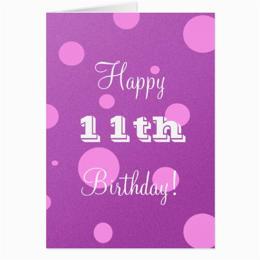 happy 11th birthday card for girl 137634541800593301