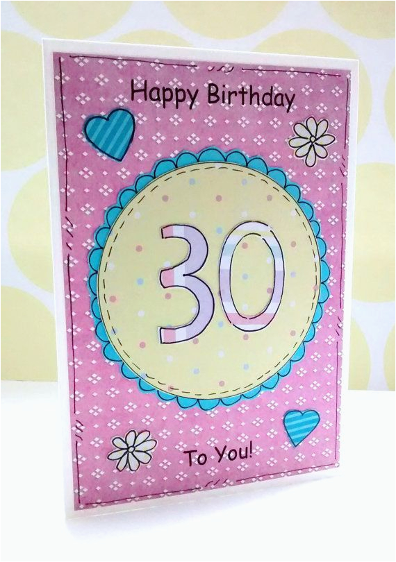 30th birthday cards