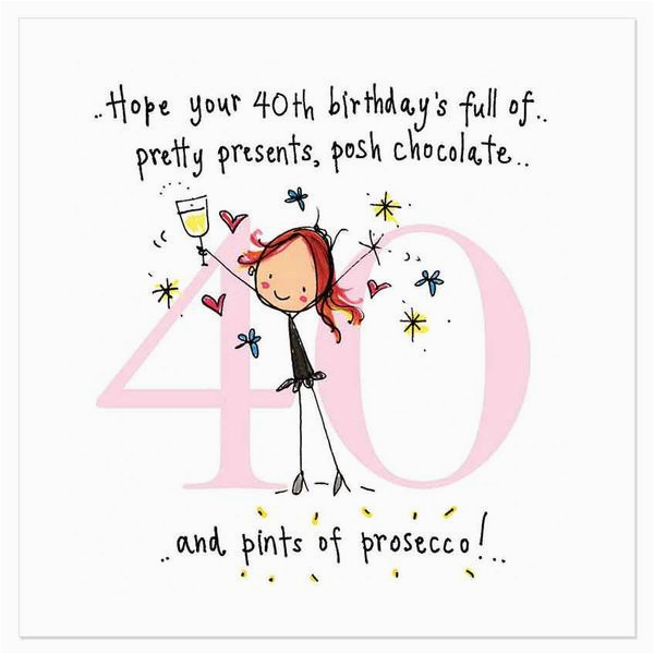 Happy 40 Birthday Girl Hope Your 40th Birthday 39 S Full Of Pretty ...