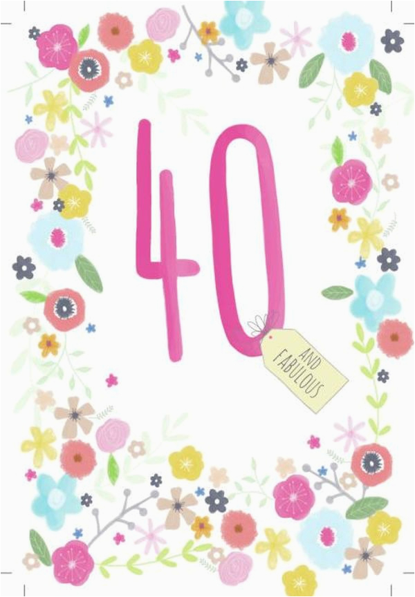happy 40th birthday