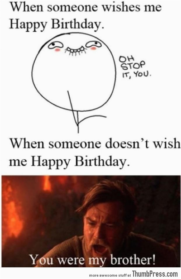 when someone wishes me happy birthday