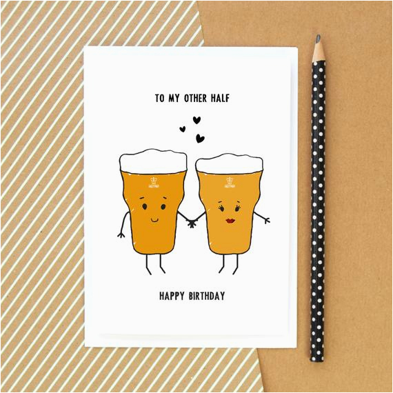 beer card birthday card funny card beer