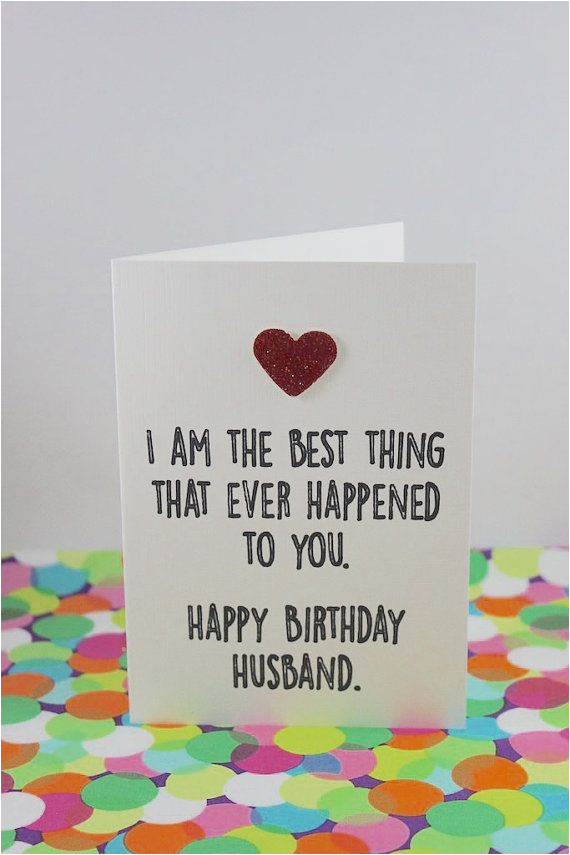husband birthday cards