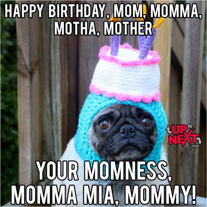 happy birthday mom meme