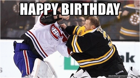 hockey goalie happy birthday