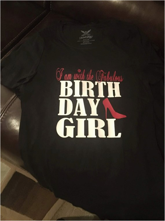 im with the birthday girl custom shirt