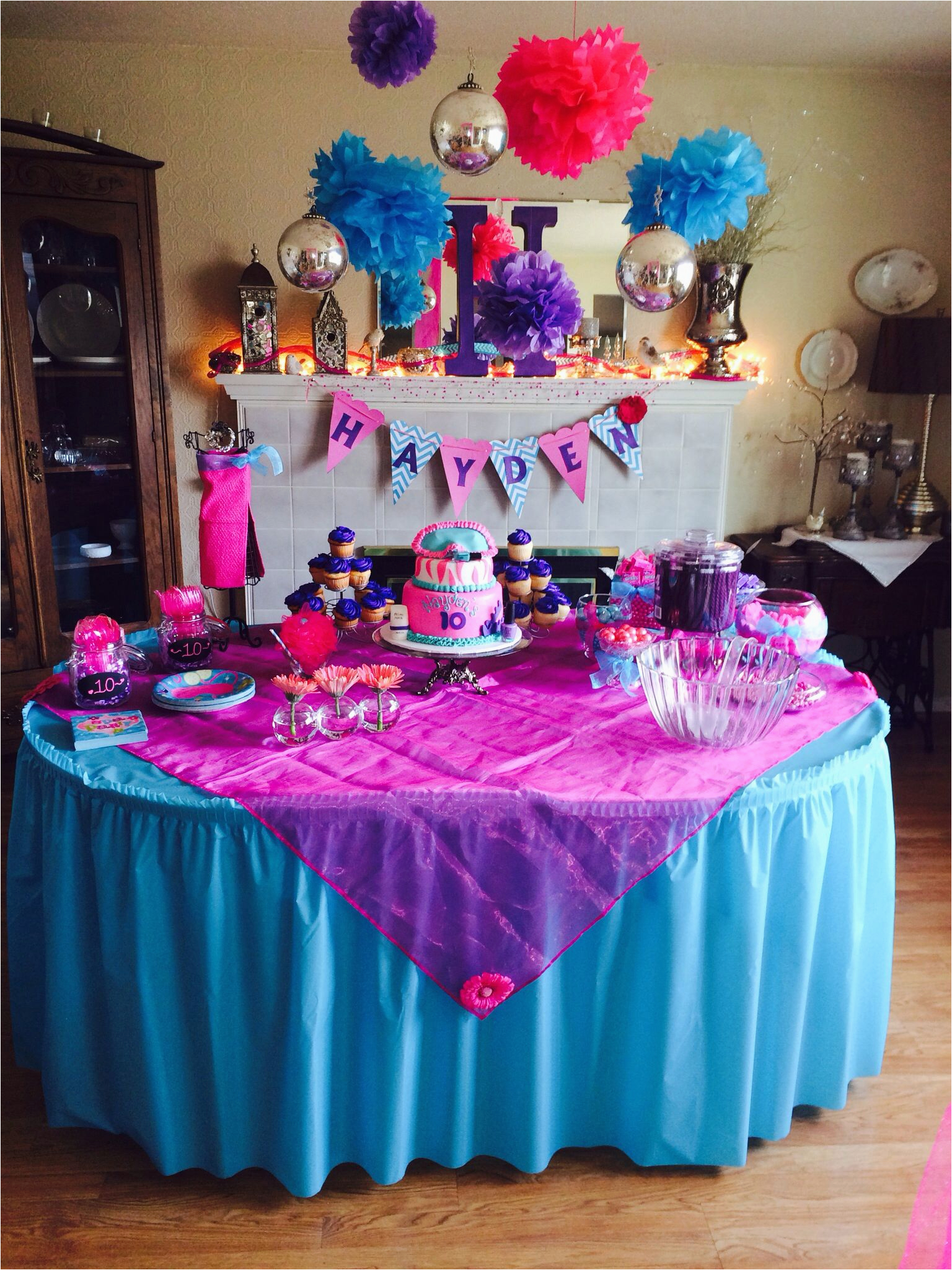 Ideas for 10th Birthday Girl Girls 10th Birthday Party Party Ideas In 2019 Teenage