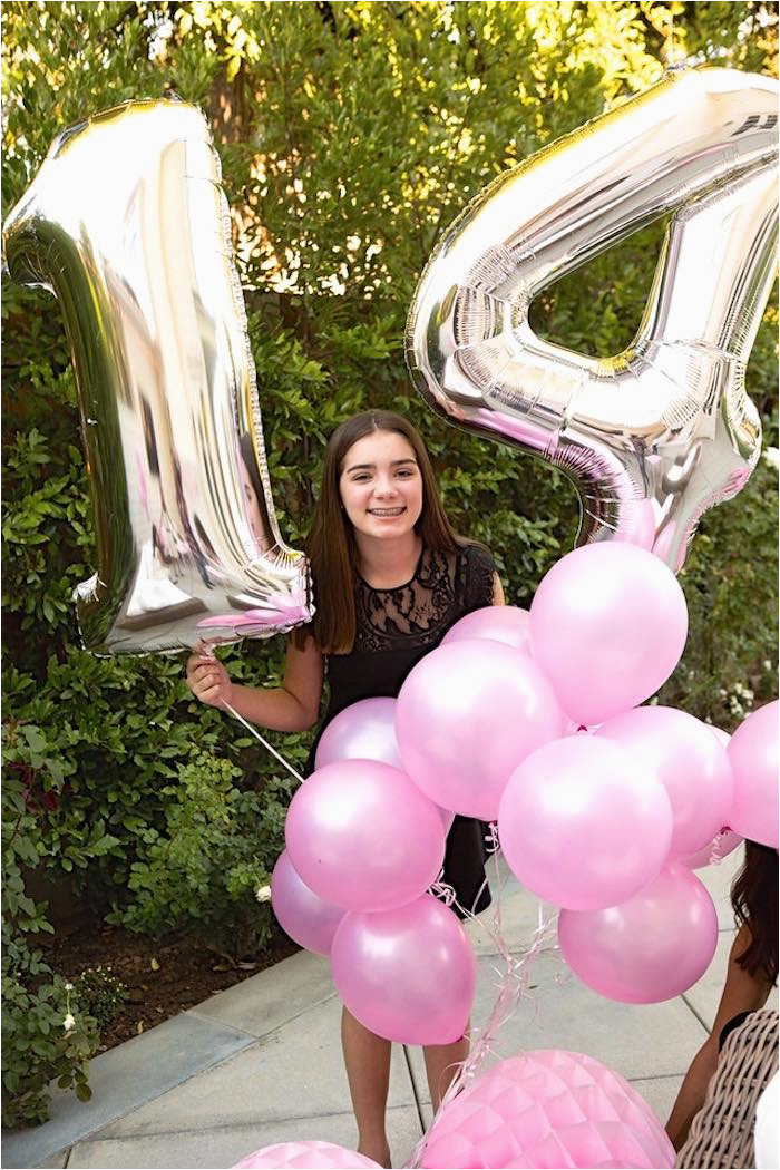 pretty in pink 14th birthday party