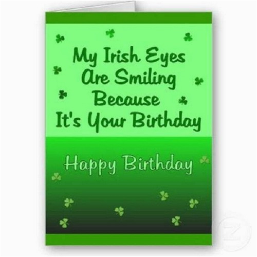 irish birthday wishes