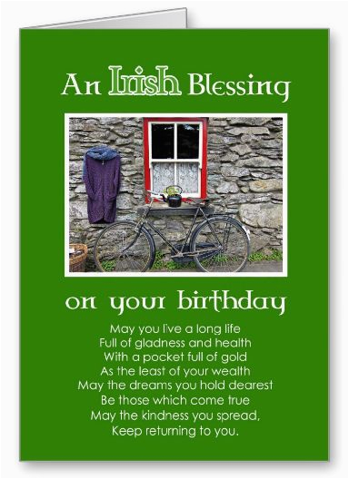 irish birthday blessing