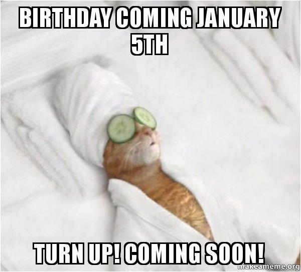 birthday coming january