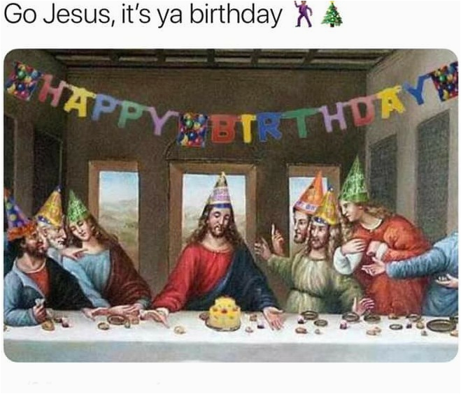 happy birthday jesus