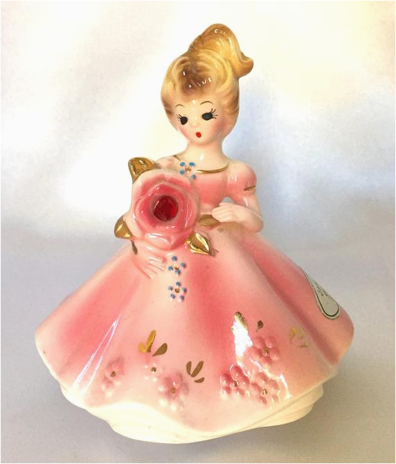 Josef originals Birthday Girls Vintage Josef originals January Birthday Girl Doll Figurine