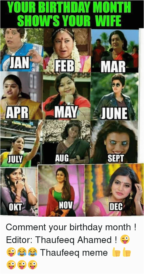 birthday month