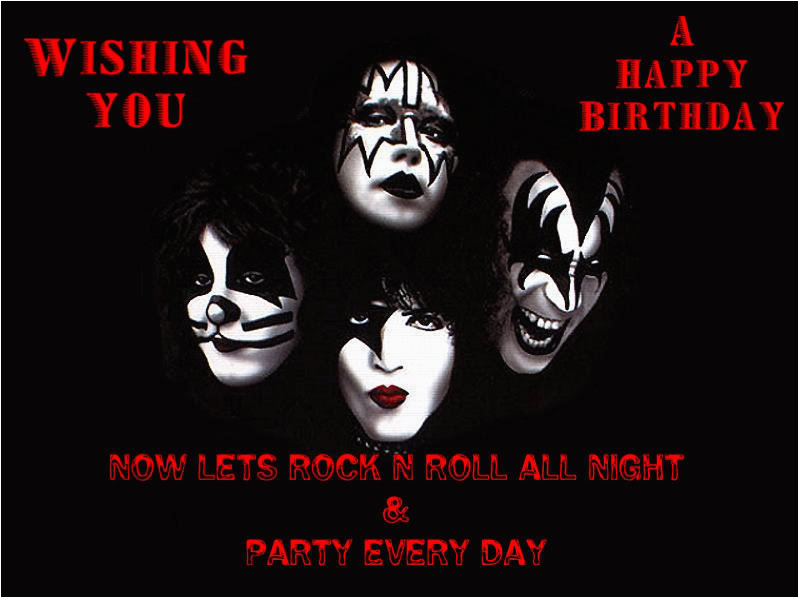 Kiss Birthday Meme Happy Birthday Billy Classic Rock forum | BirthdayBuzz