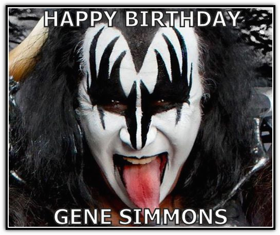 happy birthday gene simmons