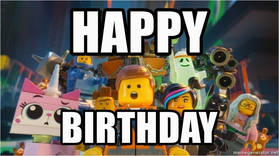 lego movie happy birthday