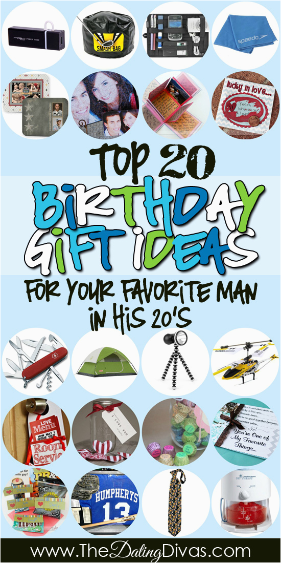 birthday gift ideas for him list
